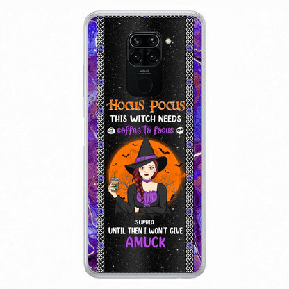 Custom Personalized Witch Phone Case - Halloween Gift Idea For Friends - Hocus Pocus - Case For Xiaomi, Oppo & Huawei