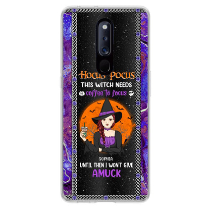 Custom Personalized Witch Phone Case - Halloween Gift Idea For Friends - Hocus Pocus - Case For Xiaomi, Oppo & Huawei