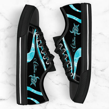 Personalized Turtle Sneakers - Best Gift For Turtle Lovers - SEWD5O