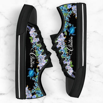 Personalized Turtle Sneakers - Best Gift For Turtle Lovers - SEWD5O