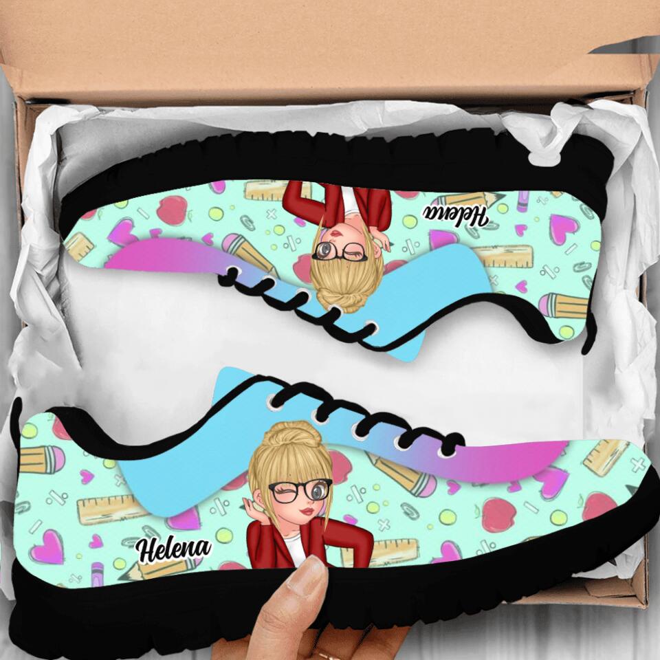 Personalized Teacher Sneakers - Gift Idea For Teachers/Friends