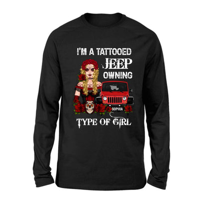 Custom Personalized Off-road Girl T-shirt/ Long Sleeve/ Sweatshirt - Gift Idea For Halloween/ Off-road Lover