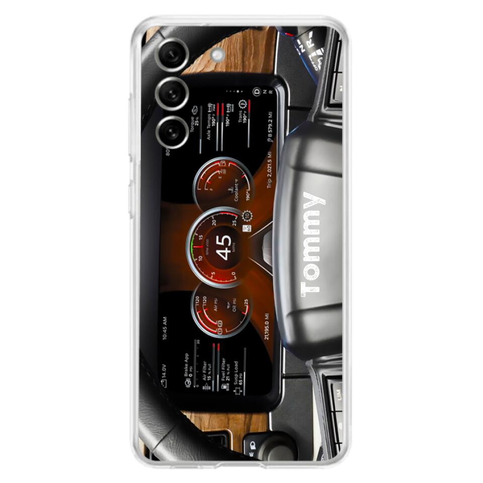 Personalized Truck Dashboard Phone Case - Case For Iphone, Samsung and Xiaomi - 6D8KY1