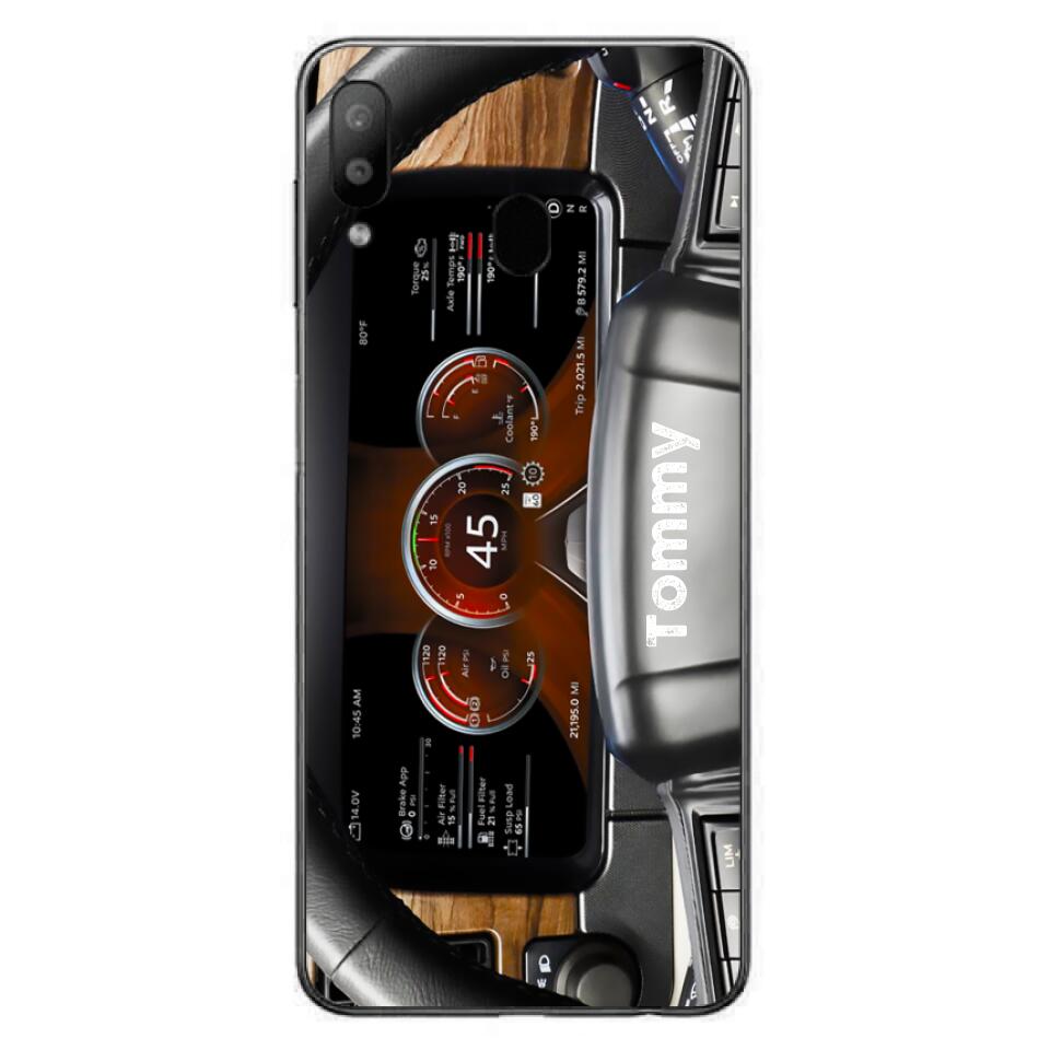 Personalized Truck Dashboard Phone Case - Case For Iphone, Samsung and Xiaomi - 6D8KY1