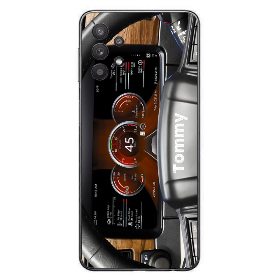 Personalized Truck Dashboard Phone Case - Case For Iphone, Samsung and Xiaomi - 6D8KY1