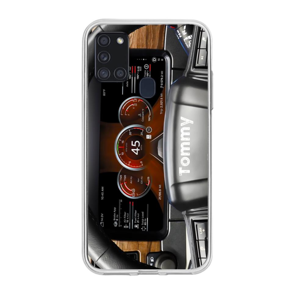 Personalized Truck Dashboard Phone Case - Case For Iphone, Samsung and Xiaomi - 6D8KY1