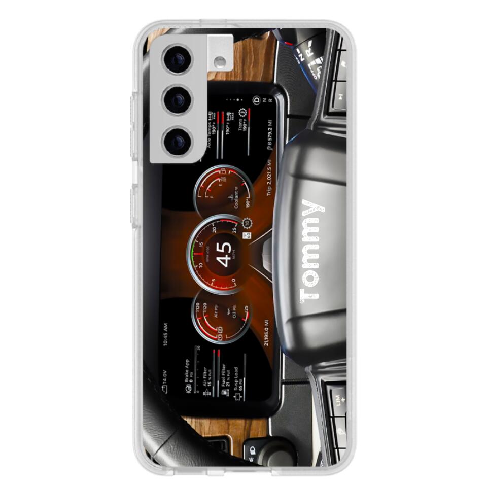 Personalized Truck Dashboard Phone Case - Case For Iphone, Samsung and Xiaomi - 6D8KY1