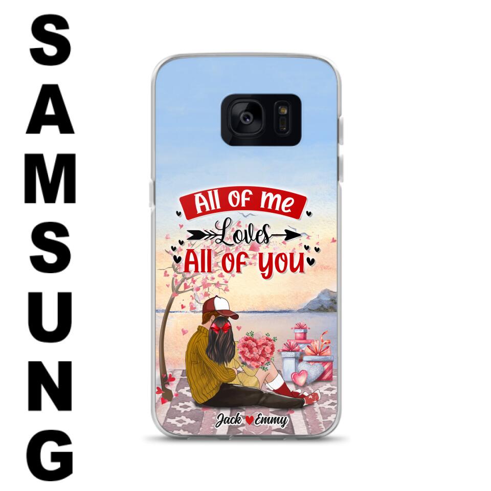 Personalized Couple Phone Case - Best Gift For Couple - Happy Valentine's Day