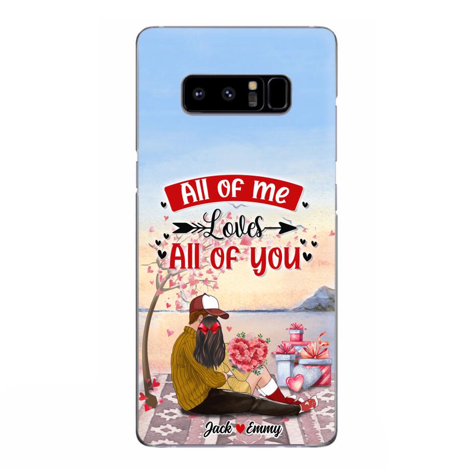 Personalized Couple Phone Case - Best Gift For Couple - Happy Valentine's Day