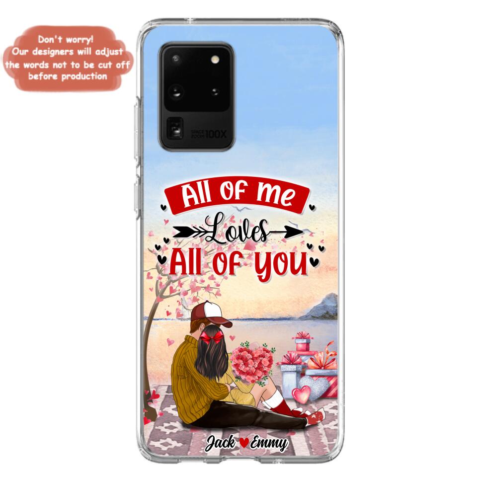 Personalized Couple Phone Case - Best Gift For Couple - Happy Valentine's Day
