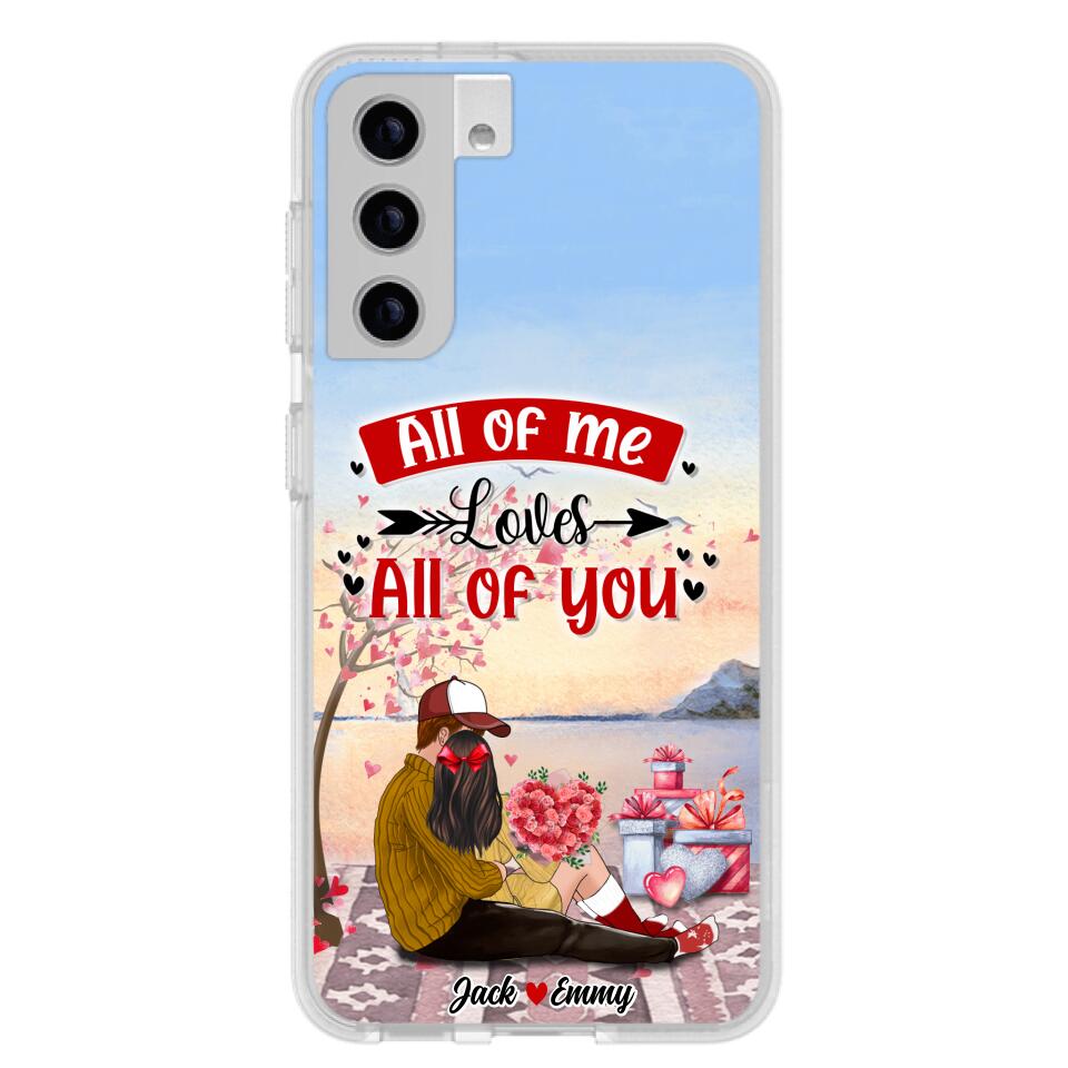 Personalized Couple Phone Case - Best Gift For Couple - Happy Valentine's Day