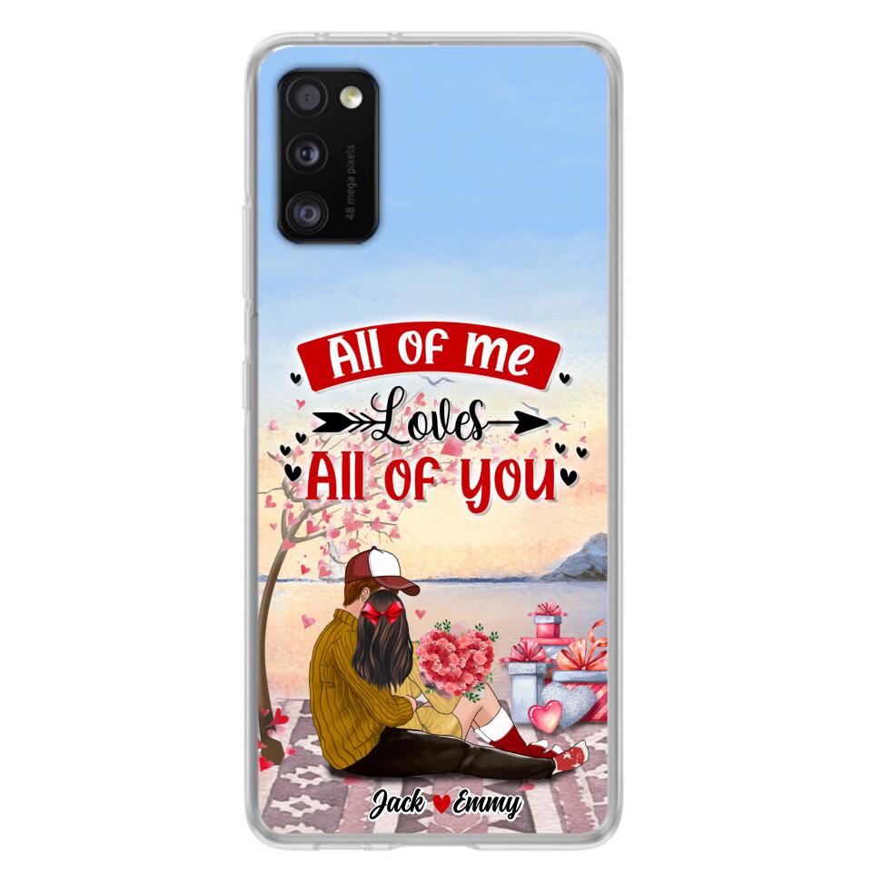 Personalized Couple Phone Case - Best Gift For Couple - Happy Valentine's Day