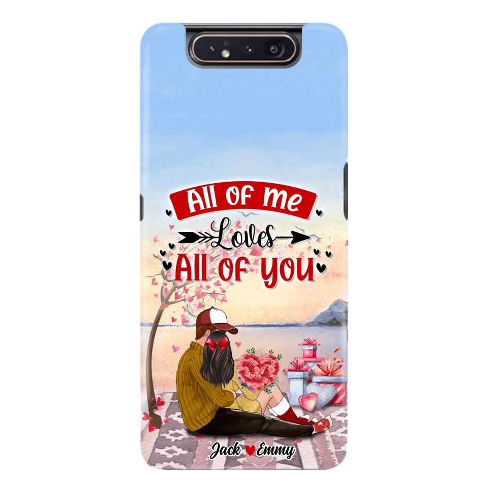 Personalized Couple Phone Case - Best Gift For Couple - Happy Valentine's Day