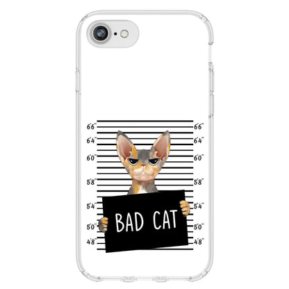Personalized Bad Cat Phone Case - Up to 2 Cats - Gift Idea For Cat Lover - Yes, We're Aware Of How Obnoxious - Case For iPhone And Samsung