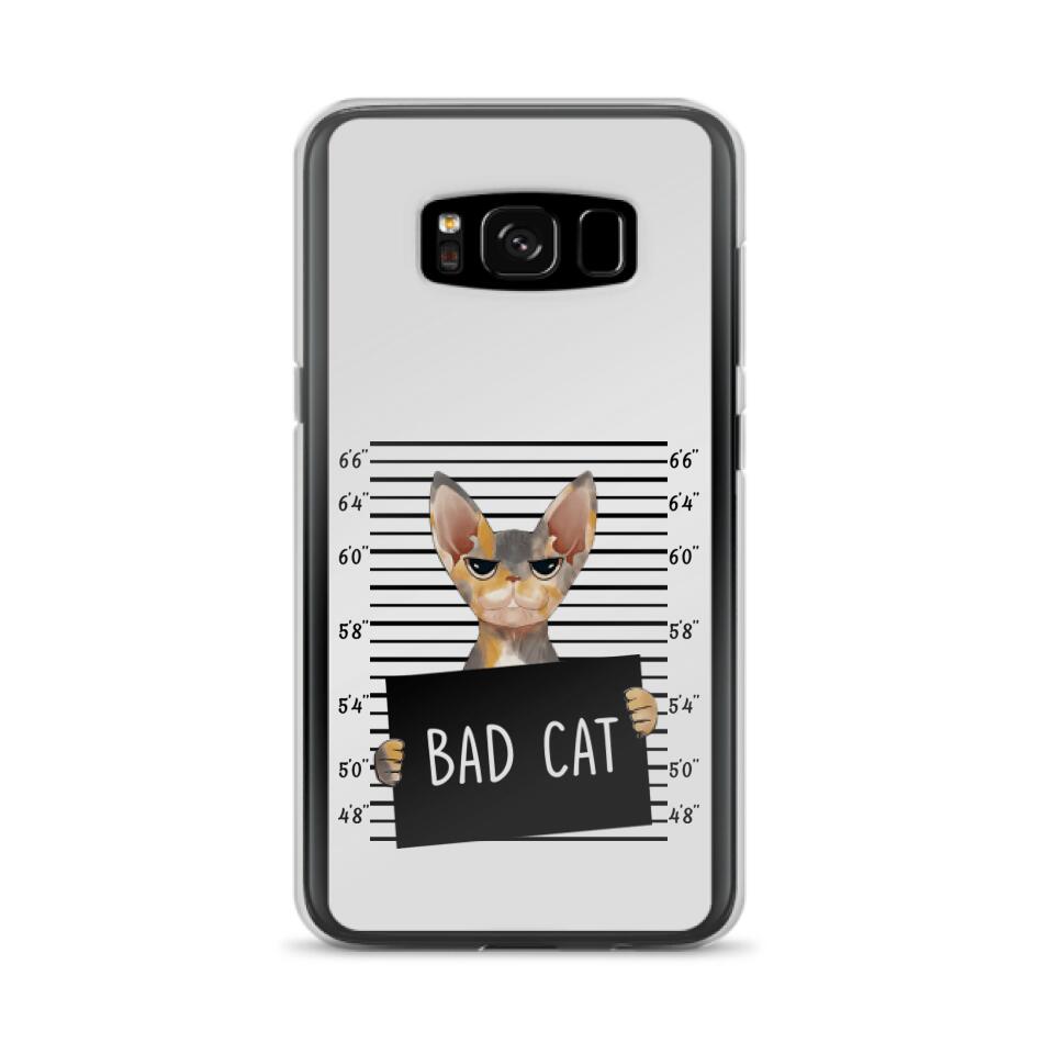 Personalized Bad Cat Phone Case - Up to 2 Cats - Gift Idea For Cat Lover - Yes, We're Aware Of How Obnoxious - Case For iPhone And Samsung