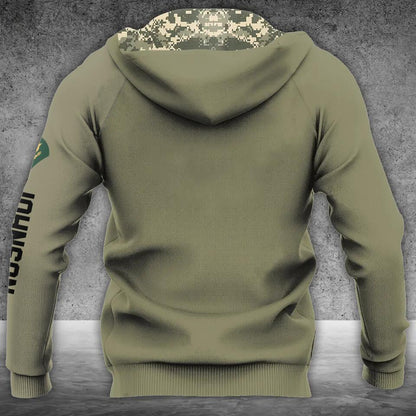 Personalized Veteran Double-Sided Printed Hoodie - Gift Idea For Veteran - Been There Done That And Damn Proud Of It