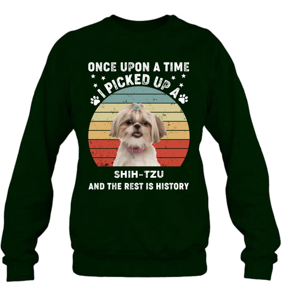 Personalized Dog T-Shirt - Upload Photo - Gift Idea For Dog Lovers