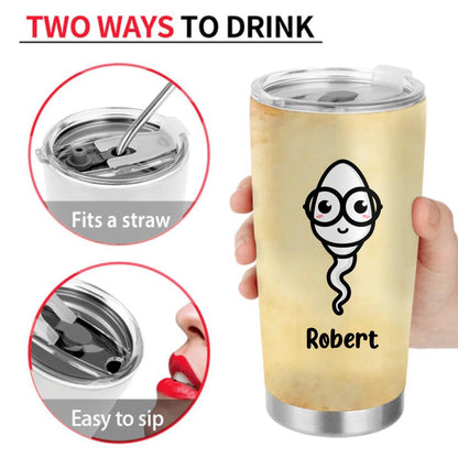 Personalized Father Tumbler - Up to 7 Children - Gift Idea for Father - Merry Christmas