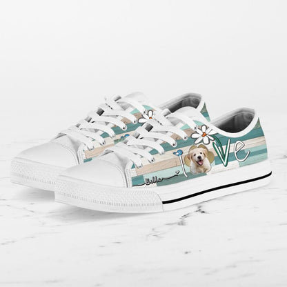 Personalized Dog Photo Sneakers - Gift Idea For Dog Lovers