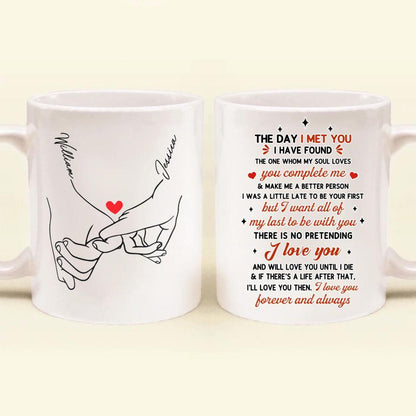 Personalized Couple Coffee Mug - Valentine's Day Gift Ideas For Couple - Gift For Her/Him - I Love You Forever And Always
