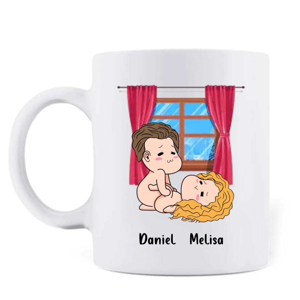 Personalized Coffee Mug - Valentine's Day Gift - If It's Dirty, Kinky, Naughty, Messy Or Just Plain Wrong, I Want To Do It With You
