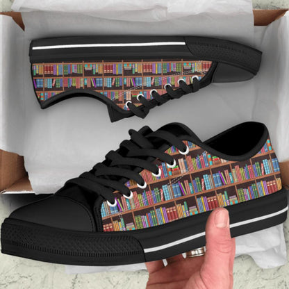 Book Men/Women Low Top Sneakers - Gift Idea For Book Lovers