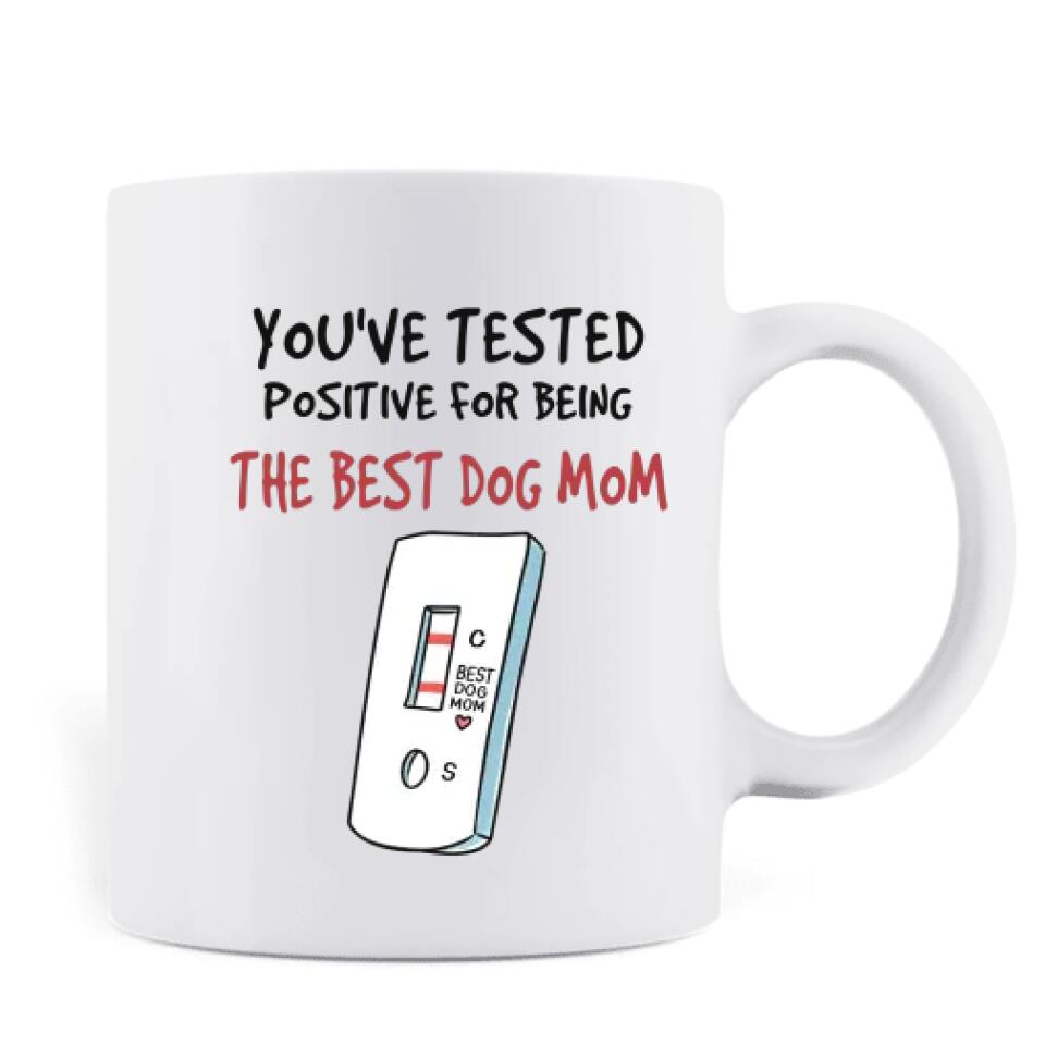 Personalized Nurse Dog Mom Mug - Up to 5 Dogs - Gift Idea For Dog Lover/Happy Mother's Day
