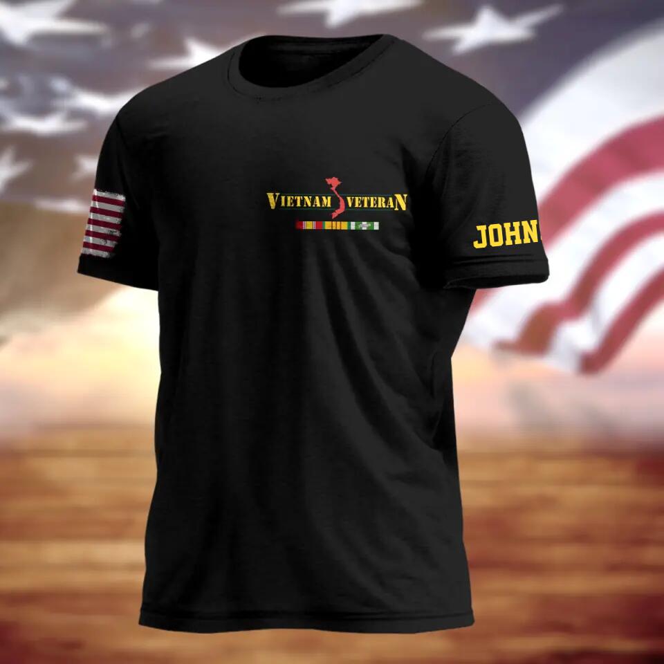 Personalized Vietnam Veteran T-shirt - Gift Idea For Veteran - We Were The Best American Had