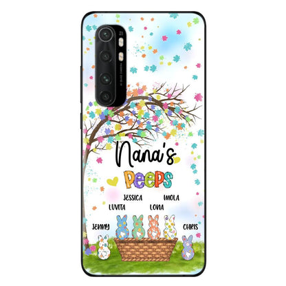Personalized Nana's Peeps Phone Case - Gift Idea For Easter Day - Up to 6 Bunnies - Nana's Peeps - Cases For Oppo, Xiaomi & Huawei