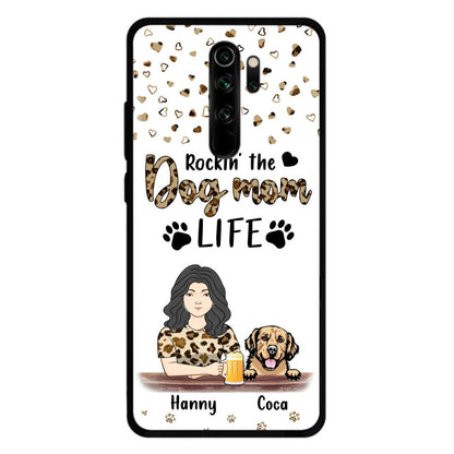 Personalized Dog Mom Phone Case - Up to 4 Dogs - Mother's Day Gift Idea For Dog Lover/Dog Mom - Rockin' The Dog Mom Life - Case For Xiaomi/Oppo And Huawei