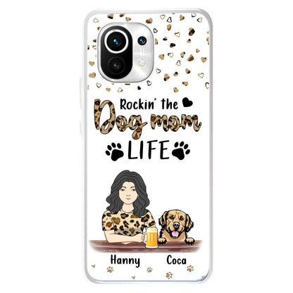 Personalized Dog Mom Phone Case - Up to 4 Dogs - Mother's Day Gift Idea For Dog Lover/Dog Mom - Rockin' The Dog Mom Life - Case For Xiaomi/Oppo And Huawei