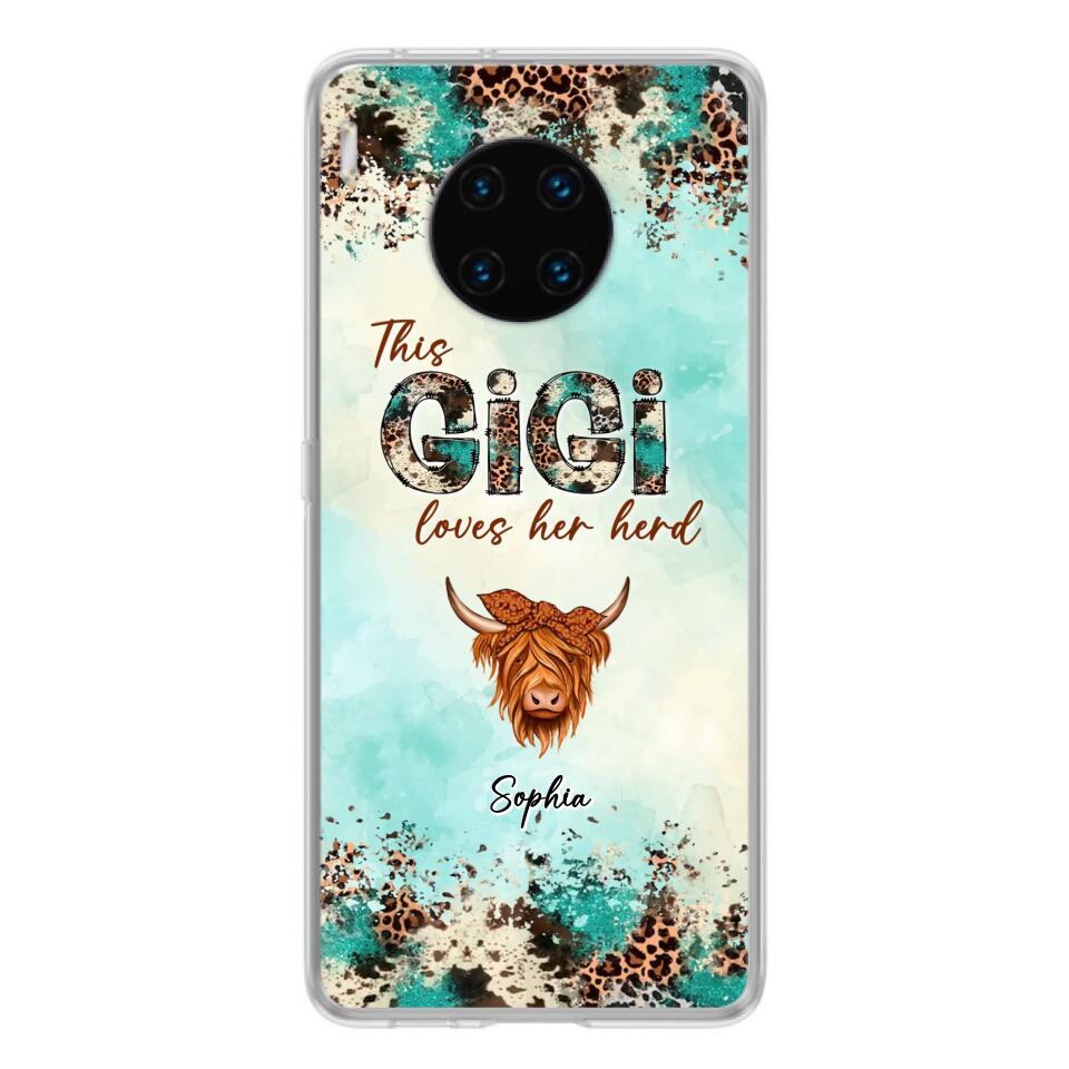 Custom Personalized This Gigi Love Her Herd Phone Case For Xiaomi/ Oppo/ Huawei - Mother's Day Gift Idea For Mom/ Grandma