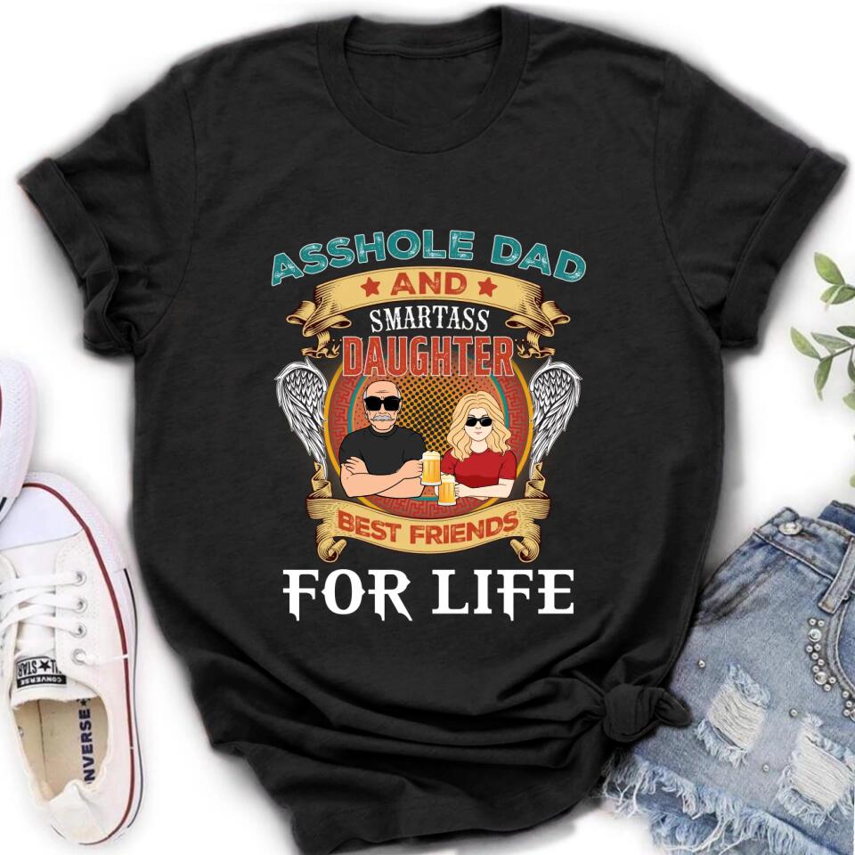 Personalized Father's Day T-shirt/Long Sleeve/Sweatshirt/Hoodie - Gift Idea For Father's Day