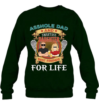 Personalized Father's Day T-shirt/Long Sleeve/Sweatshirt/Hoodie - Gift Idea For Father's Day