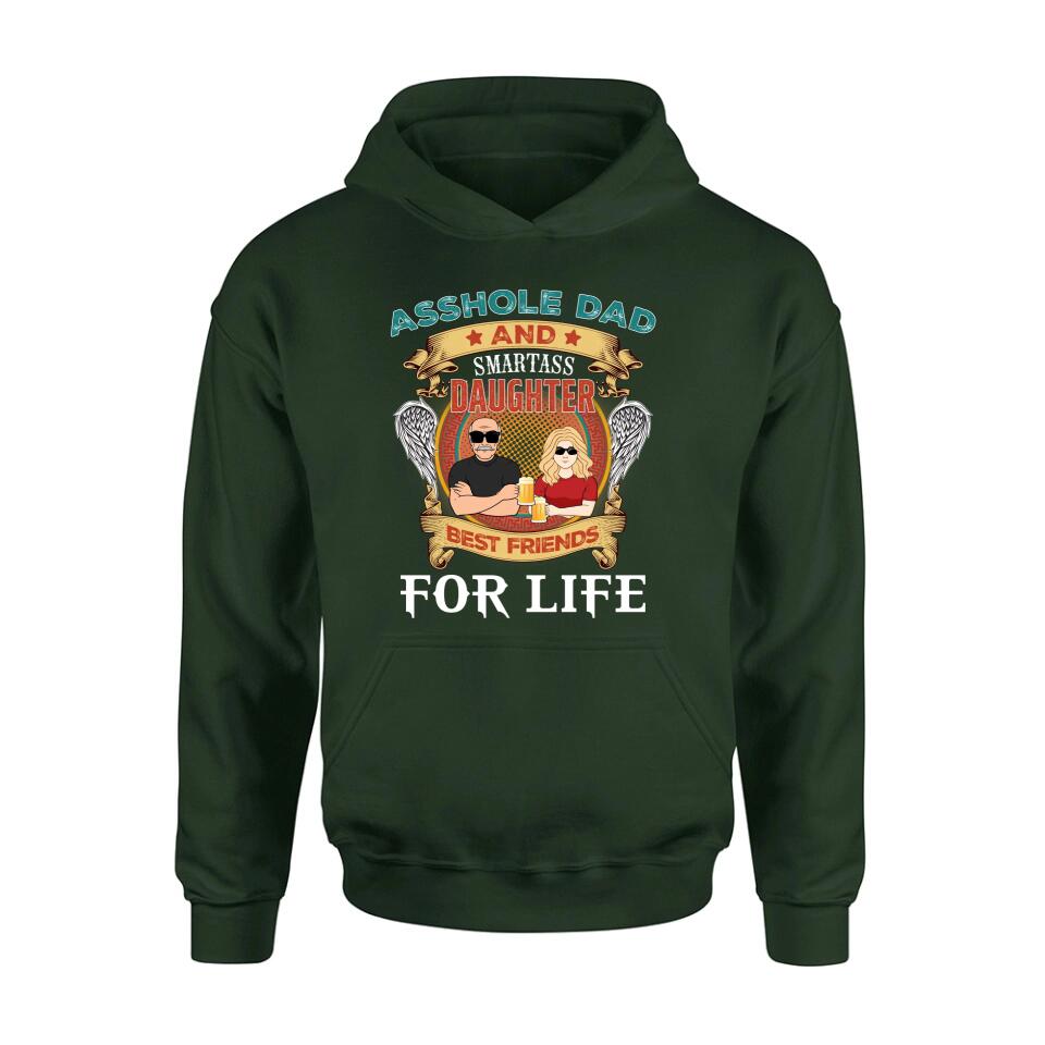 Personalized Father's Day T-shirt/Long Sleeve/Sweatshirt/Hoodie - Gift Idea For Father's Day
