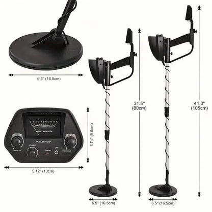 Handheld Metal Detector – High-Sensitivity Treasure Finder for Beach & Outdoors