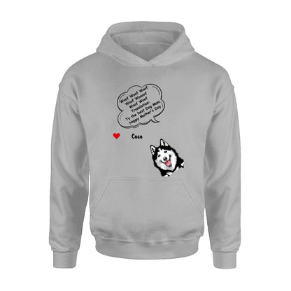 Personalized Dog Shirt/Hoodie/Long sleeve/Sweatshirt - Gift Idea For Father's Day/Mother's Day/Dog Lovers - Up to 6 Dogs - To The Best Dog Mom Happy Mother's Day