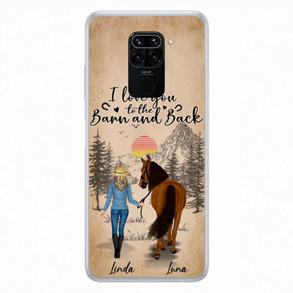 Personalized Horse Girl Phone Case - Gift Idea For Horse Lovers/Girl - Up to 6 Horses - Just A Girl Who Loves Horses - Case For Oppo/Xiaomi/Huawei