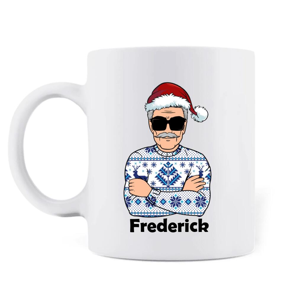 Personalized Baldi Custom Coffee Mug - Gift Idea For Man