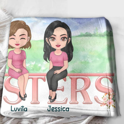 Personalized Sisters Father's Day - Gift Idea For Sister/Sibling - Up to 4 Sisters - Sisters Give Hope When Life Is Low