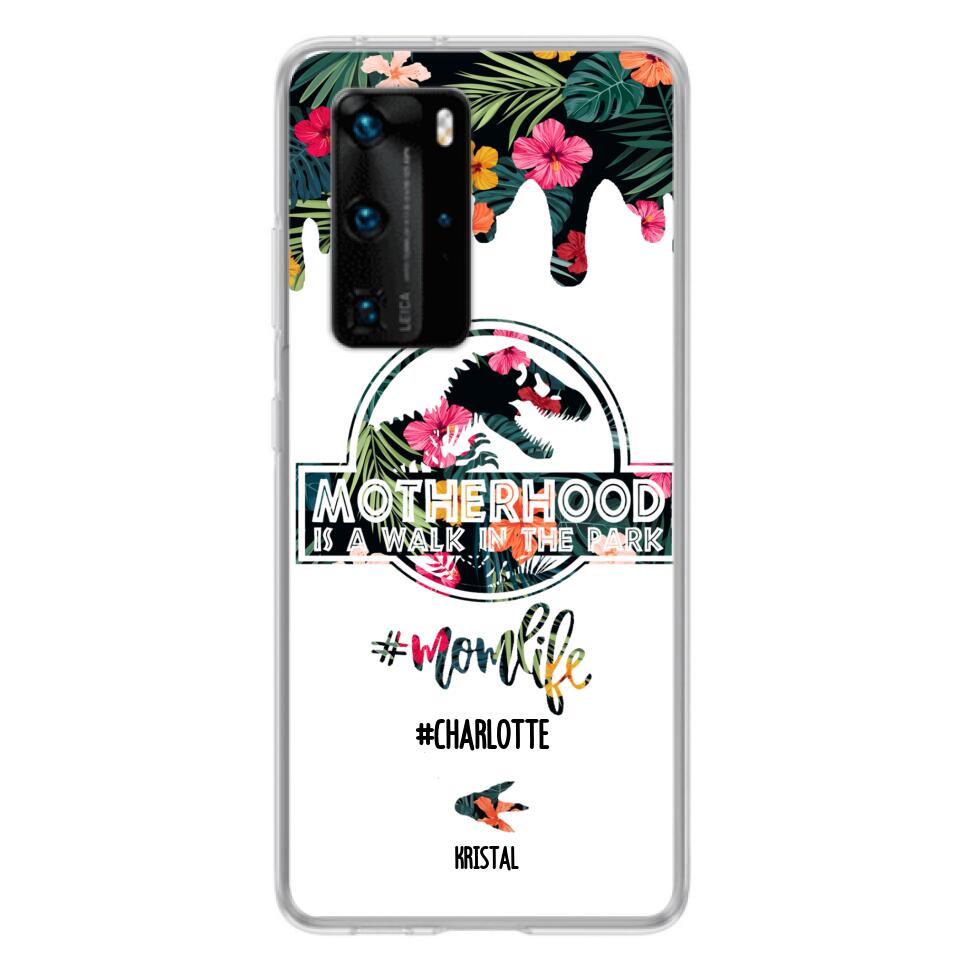 Personalized Mama Dinosaur Phone Case - Best Gift For Mothers - Phone Case For Xiaomi, Oppo And Huawei - 2QCGS1