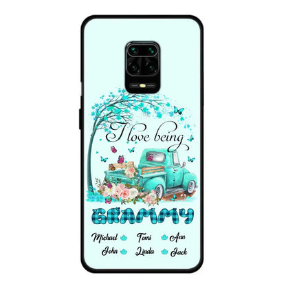 Personalized Grandma Phone Case - I Love Being Grandma - R5OIKQ -TQ - Case For iPhone And Samsung