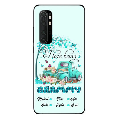 Personalized Grandma Phone Case - I Love Being Grandma - R5OIKQ -TQ - Case For iPhone And Samsung