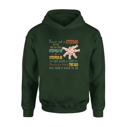 Personalized Step Father Shirt/Hoodie/Sweatchirt/Long sleeve - Best Gift Idea For Father's Day - Up to 6 Kids