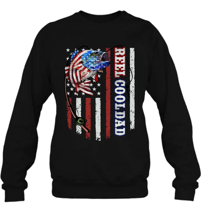 Personalized Fishing Dad Shirt/Hoodie - Gift Idea For Father's Day - Reel Cool Dad