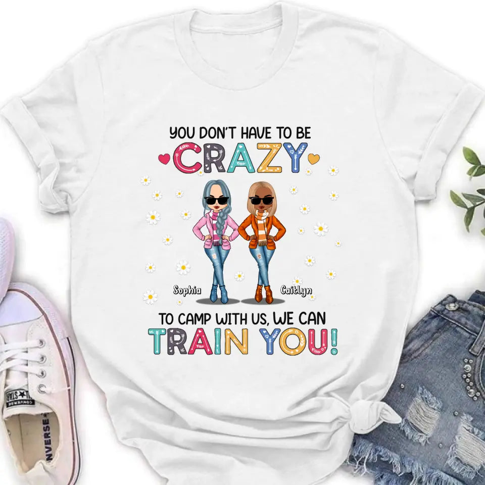 Personalized Best Friends T-Shirt - Gift Idea For Friends - Up To 6 Friends
