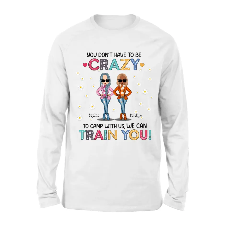 Personalized Best Friends T-Shirt - Gift Idea For Friends - Up To 6 Friends