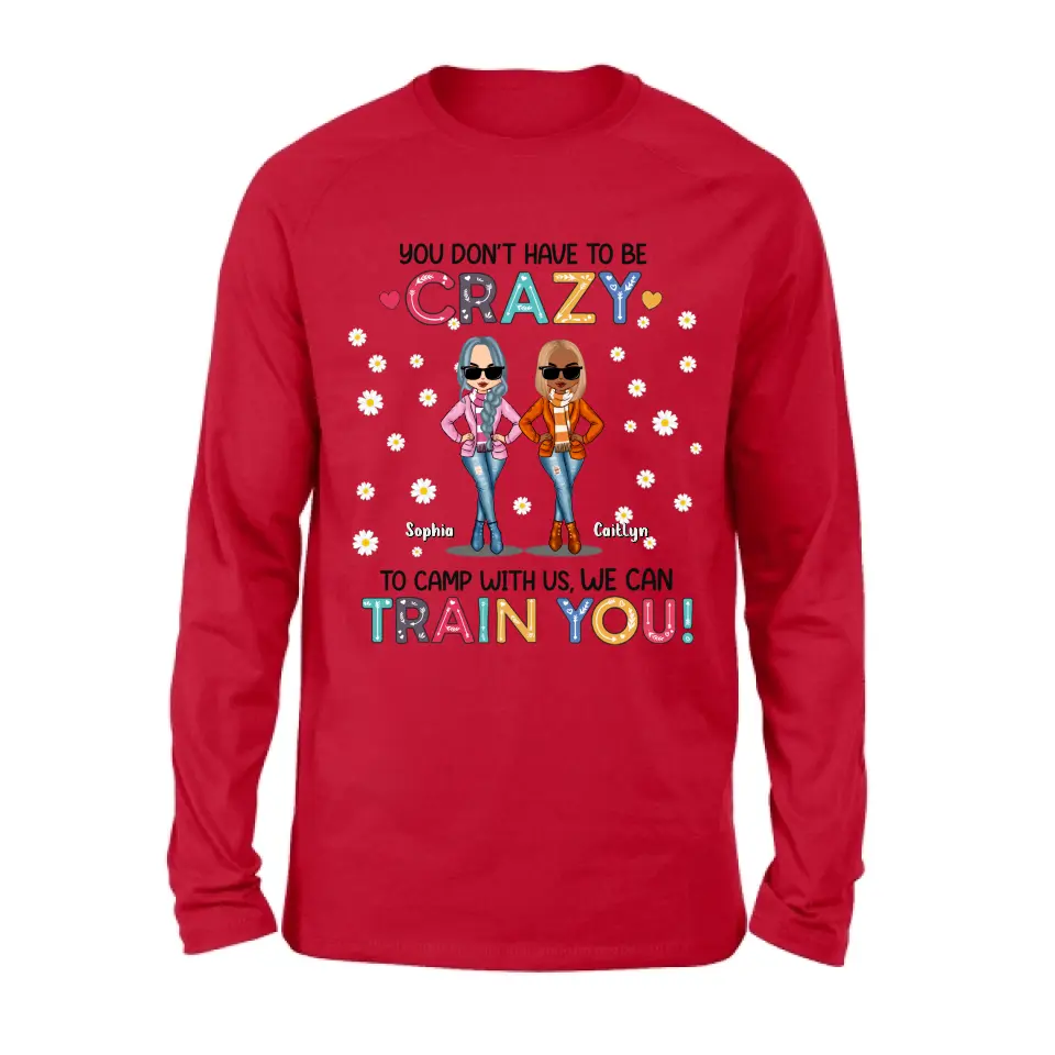Personalized Best Friends T-Shirt - Gift Idea For Friends - Up To 6 Friends