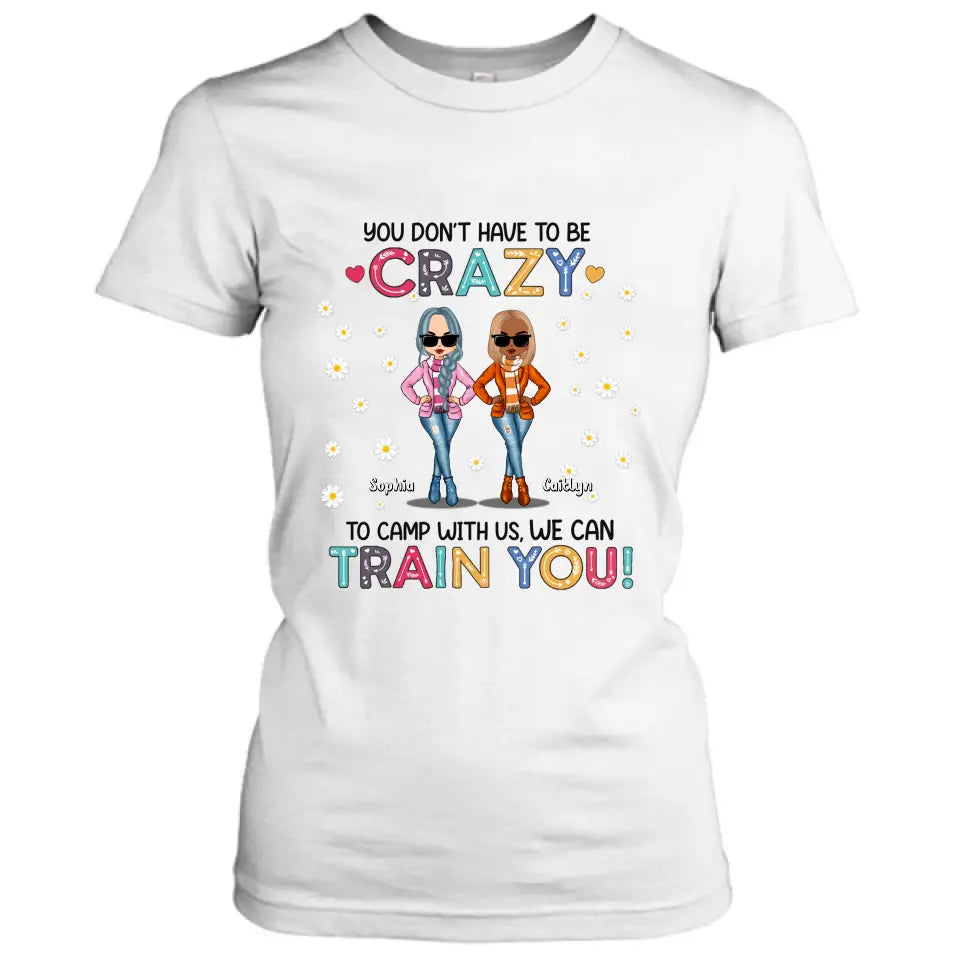 Personalized Best Friends T-Shirt - Gift Idea For Friends - Up To 6 Friends