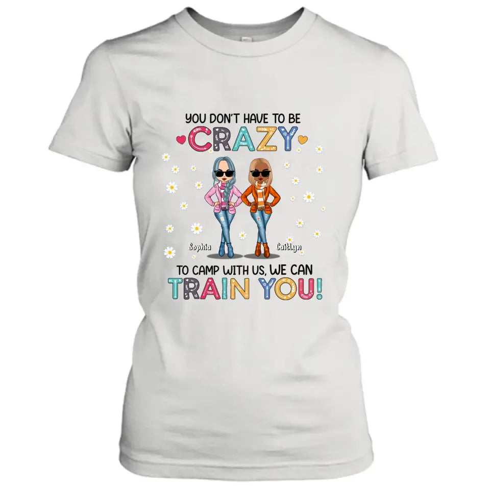 Personalized Best Friends T-Shirt - Gift Idea For Friends - Up To 6 Friends